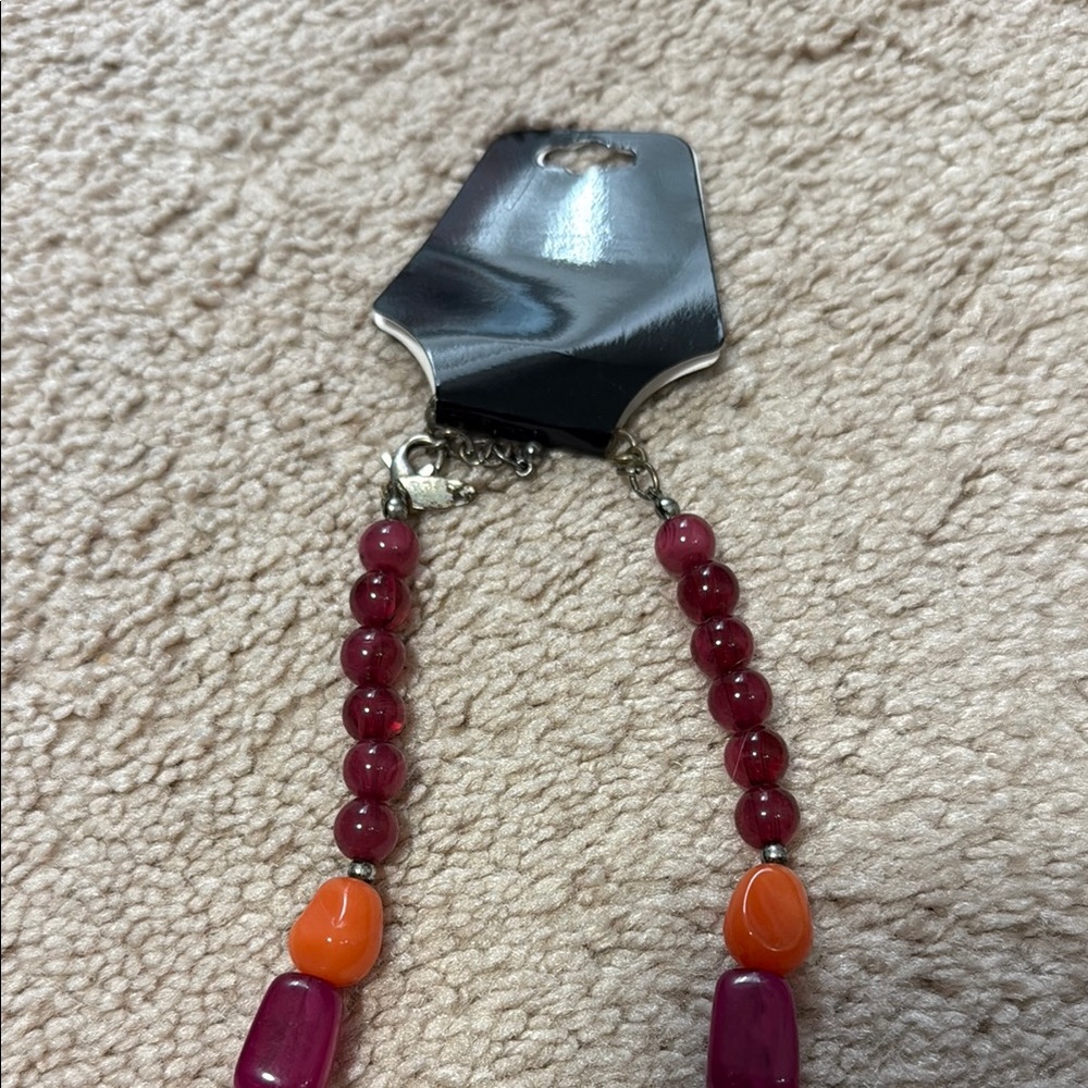 3  Multi-Color Beaded Necklaces - Picture 6 of 10